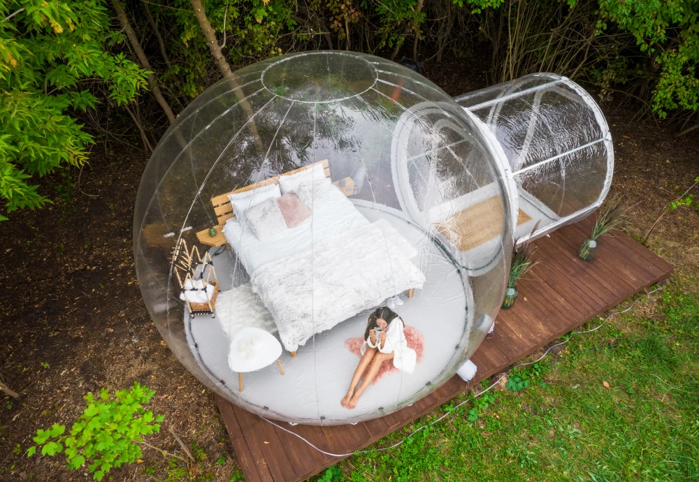 inflatable bubble tent house