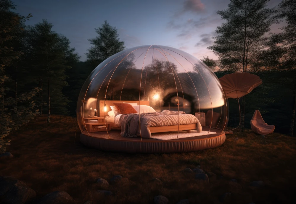 inflatable bubble tent camping