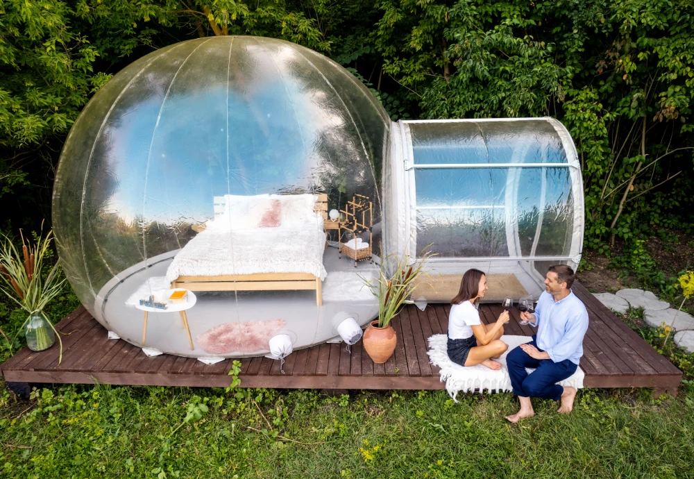 bubble tent outdoor