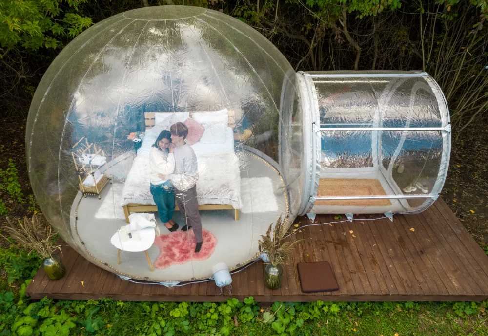 bubble tent outdoor